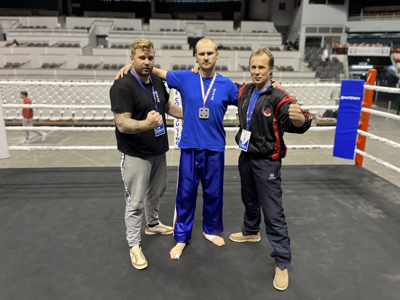 Combat de karaté contact, championnat de France 2023